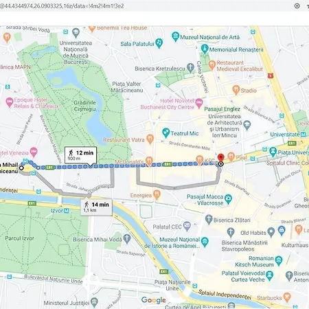 Newstudio & Center I Balcony I Netflix * Bucarest