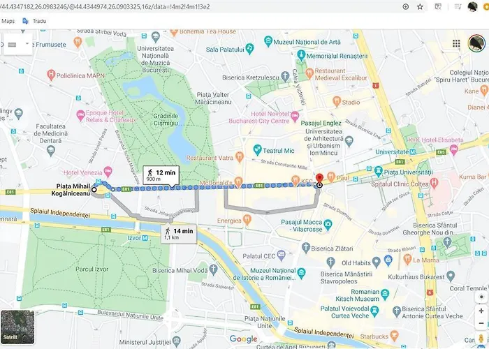 Newstudio & Center I Balcony I Netflix * بوخارست